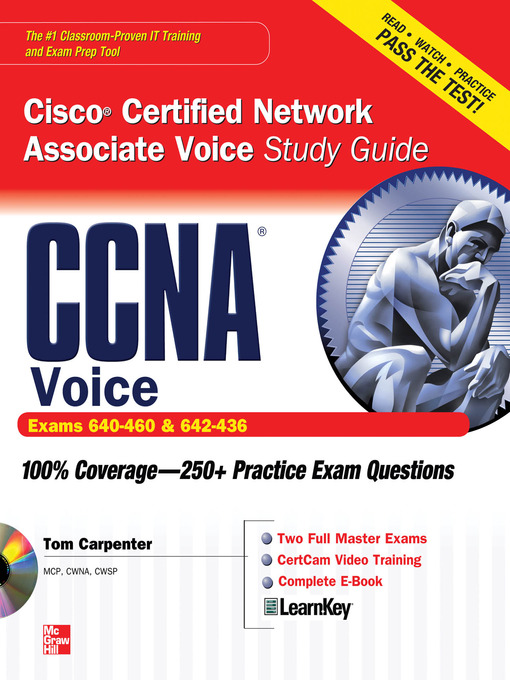 Title details for CCNA Cisco Certified Network Associate Voice Study Guide (Exams 640-460 & 642-436) by Tom Carpenter - Available